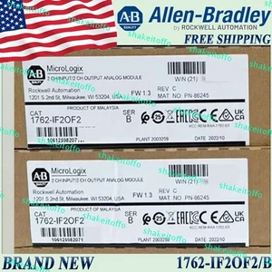 Modulo serB MicroLogix 4Point 1762IF2OF2/B nuovo originale sigillato AB 1762-IF2OF2 US - Foto 1 di 7