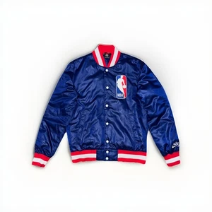 Nike SB x NBA Satin Bomber Jacket Men’s Small Crossover Skateboard Casual Sports - Picture 1 of 10