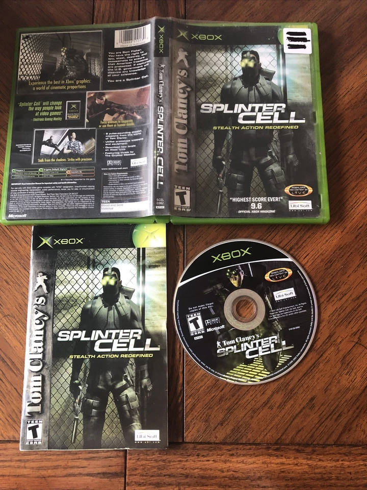 Tom Clancey’s Splinter Cell Stealth Action Redefined  Xbox SL7M - Image 1 of 1