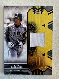 2025 Topps Tier One Alex Rodriguez Legends Relic /99 #T1LR-AR - Picture 1 of 2