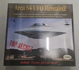 SIGILLATO!! Area S4 UFO Rivelato! Testors 576 Model Kit 1:48 Sigillato 1994 - Foto 1 di 7