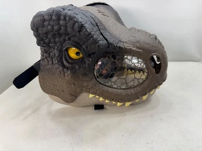 Jurassic World Tyrannosaurus Rex Chomp N Roar Dinosaur T Rex Mask Mattel 2020 - Image 1 of 4