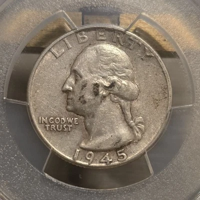 1945 Washington Quarter-PCGS XF40 - Image 1 of 4