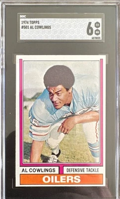 1974 Topps Al Cowlings #501 - Image 1 of 2