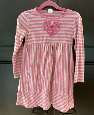Girls Dress Size 5 Nass Girl Pink/Gray - Image 1 of 2