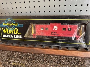 Weaver Duke Energy Northeastern Steel Caboose con camiones de metal calibre O 289/300 nuevo en caja - Imagen 1 de 7