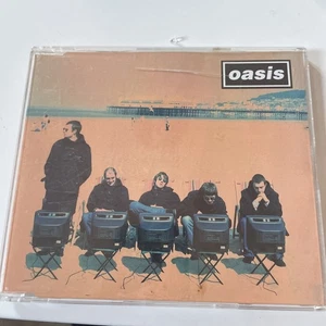 OASIS - Roll With It - Original 1995 UK 4-Track Cd Single case a bit snapped - Picture 1 of 3