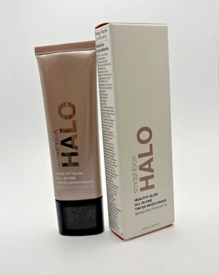 Smashbox Halo Healthy Glow Tinted Moisturizer SPF25- Dark - 1.4 fl oz NIB - Image 1 of 4