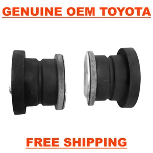 05-16 TACOMA RADIATOR BUSHING LOWER BOTTOM SUPPORT MOUNT RUBBER GROMET PAIR OEM - Picture 1 of 3