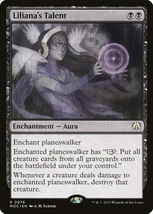 Liliana's Talent Commander: March of the Machine Regular (MOC) #76 Near Mint MTG - Picture 1 of 1