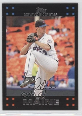 2007 Topps John Maine #484 - Image 1 of 2