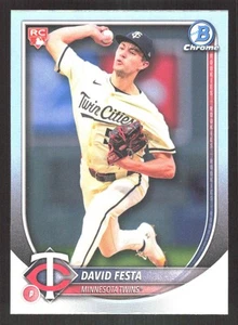 2025 Bowman Chrome David Festa Red Rookie RC - Picture 1 of 2