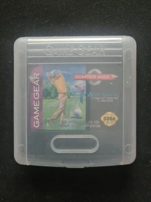 SCRATCH GOLF Sega Game Gear USA AMERICAN Version - Image 1 of 3