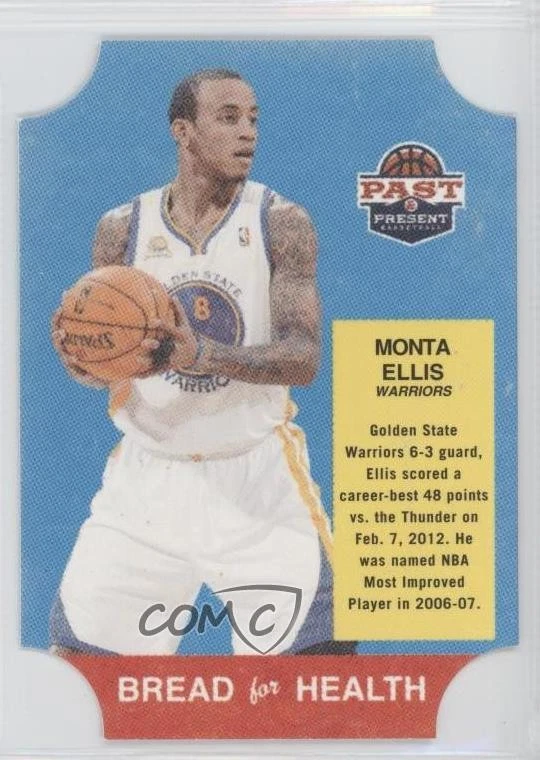 2011-12 Past & Present Bread for Health Monta Ellis #16 - Image 1 of 2