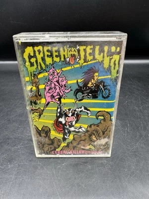 Vtg 1993 Green Jelly Jello CEREAL 3 Little Pigs Cassette Tape Punk Metal - Image 1 of 4