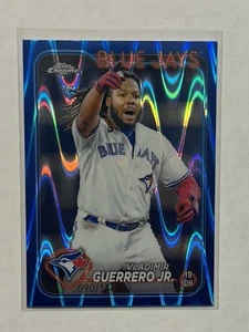 2024 Vladimir Guerrero JR. Blue Wave Refractor Topps Chrome [090/150][#78] - Picture 1 of 2
