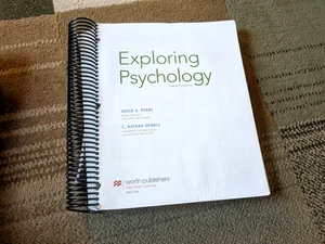 Exploring Psychology by Myers & DeWall (2019, 11th Ed) FAST SHIPPING - Imagen 1 de 2