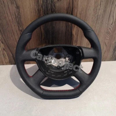 Leder LENKRAD für VW TRANSPORTER T5, Passat 3C2 und Caddy. VERKAUF - Bild 1 von 4