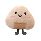 Fashion Creative Small Bread Cute Rice Balls Toast Shape Plush Doll Toys Brooch