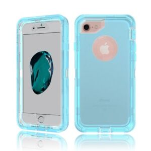 For iPhone 6 6S & 6 Plus + Transparent Clear Case (Clip Fits Otterbox Defender)