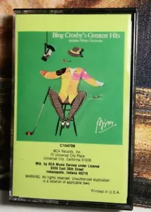 Bing Crosby’s Greatest Hits - Cassette Tape - MCA Records 1977., - Picture 1 of 7