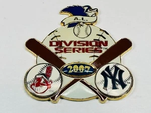 Cleveland Indians New York Yankees Pin 2007 American League Division Series ALDS - Picture 1 of 2