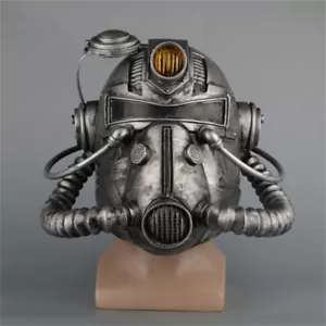 Game Replica Power Armor Helmet Fallout Soldier PVC Mask Wearable Cosplay Props - Picture 1 of 11