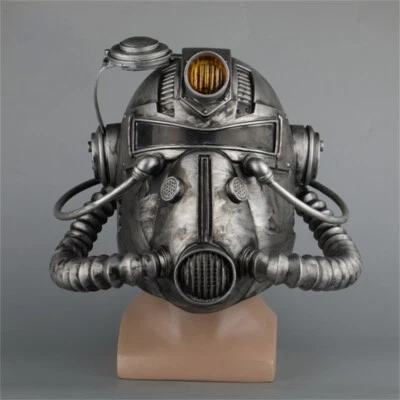 Power Armor Helmet Fallout Soldier PVC Mask Game Replica Wearable Cosplay Props - Image 1 of 4