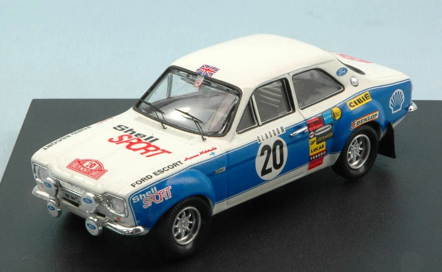 Ford Escort Rs 1600 #20 4th Monte Carlo 1973 H.mikkola-j.porter 1:43 Model 0518 - Immagine 1 di 1
