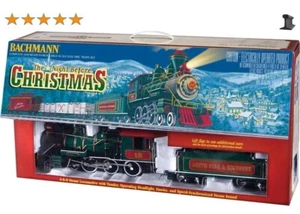 Bachmann G ~ Large Scale ~ New 2025 ~ Night Before Christmas Train Set ~ 90037 - Picture 1 of 3