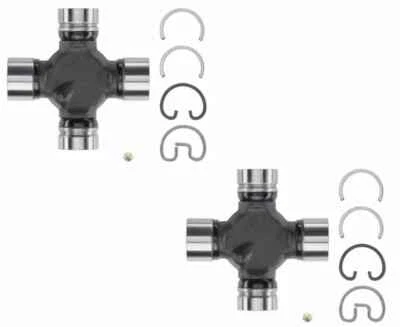 2 kits de juntas universales de eje de transmisión de alta resistencia tracción trasera/4x4 Moog par engrasable Foto 1 de 3
