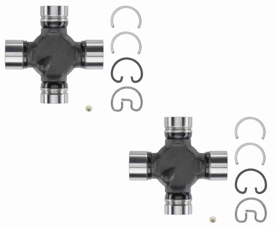 2 kits de juntas universales de eje de transmisión de alta resistencia tracción trasera/4x4 Moog par engrasable Foto 1 de 3