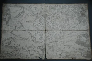 Landkarte 18. Jahrhundert Marne Chalons en Champagne Vitry le François - Bild 1 von 2