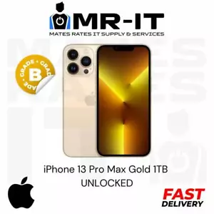 Apple iPhone 13 Pro Max 1TB Gold B Grade - Picture 1 of 6