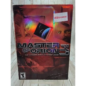 Master of Orion 3 PC CD-ROM Game Win 98 2000 ME XP Big Box Space Strategy - Picture 1 of 7