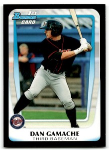 2011 BOWMAN CHROME DAN GAMACHE MINNESOTA TWINS #BDPP72