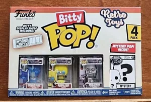 Funko Bitty Pop! Mini paquete de 4 juguetes retro Transformers Optimus Prime Bumblebee - Imagen 1 de 4
