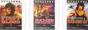 Rambo Trilogy (DVD, 3 Discs) NEW - Picture 1 of 1
