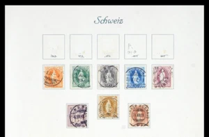 SWITZERLAND-COLLECTION-OLDER- ON PAGES-NOT LIFTED-APPEAR F-AS IS--#36 - Picture 1 of 4