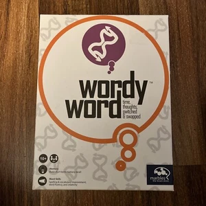 Wordy Word Family Cooperative Word Letter Dice Board Game Spelling - Picture 1 of 3