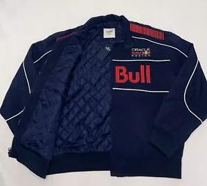 CHAQUETA DE PISTA GRÁFICA HOLLISTER ORACLE RED BULL RACING TALLA GRANDE - Imagen 1 de 7