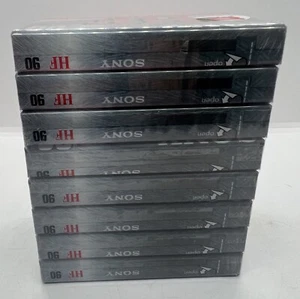 Sony HF High Fidelity 90 - Cassettes - 8 Pack SEALED WB - Imagen 1 de 3