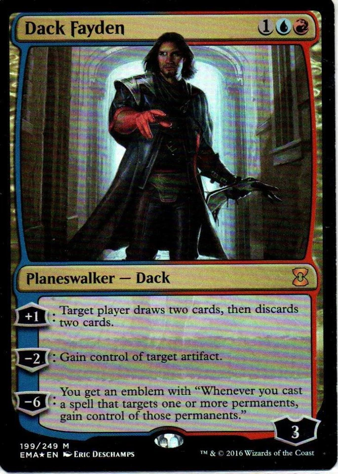 MTG: Eternal Masters: FOIL Dack Fayden: Lightly Played Condition - Image 1 of 1