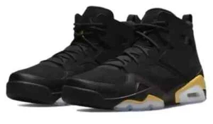 Nike Air Jordan Flight Club 91 Men's Shoes Black Metallic Gold Sz9.5 DC7329 007 - Picture 1 of 11