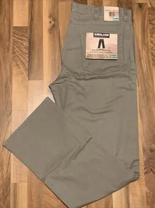 Kirkland Signature (38x34) Herren 5-Pocket gebürstete Baumwolle Hose gerades Bein Wüste - Bild 1 von 21