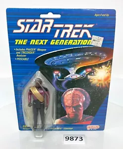 Vintage Star Trek The Next Generation Tenente Worf Galoob 1988 - Foto 1 di 10