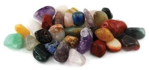 ¡1 libra de piedras caídas semipreciosas mixtas! - Imagen 1 de 2
