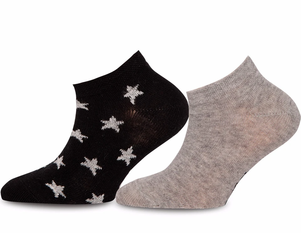 Ewers - Mädchen Sneakersocken 2er-Pack * Sterne * 201001-0001 - Bild 1 von 1