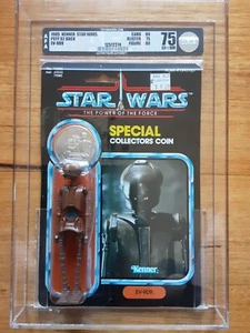 Star Wars Power Of The Force Vintage Kenner EV-9D9 Graded Afa 75 - Picture 1 of 11