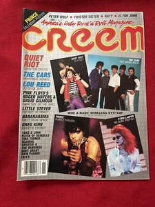 Creem Magazine VTG Nov 1984, Prince, Pink Floyd, Cars, Rats, Lauper, punk - Picture 1 of 14